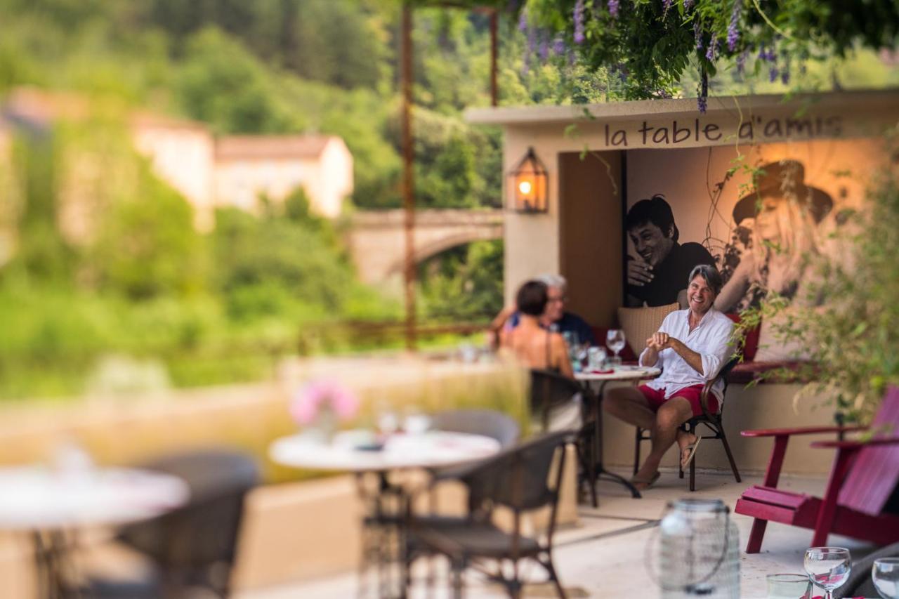 Ecole Olargues - Chambres & Restaurant - Teritoria Exterior photo